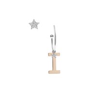 Boucles d'oreilles Comete Femme Costellation in Argent Zircone ORA156